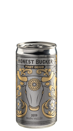 2019 Honest Bucker Pinot Grigio Cans - 4-Pack